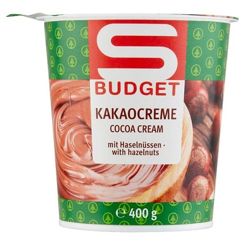 S-BUDGET KAKAÓSKRÉM MOGYORÓVAL 400G