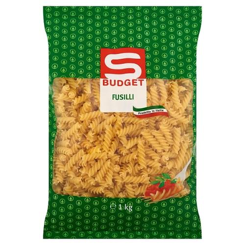 S-BUDGET FUSILLI DURUM TÉSZTA 1KG